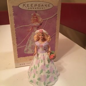 Vintage 1995 Easter Barbie Hallmark Ornament